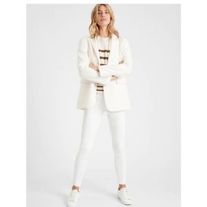 Banana Republic white skinny jeans size 29